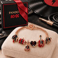 ADC Rose Gold Charm Bracelet Set TMH