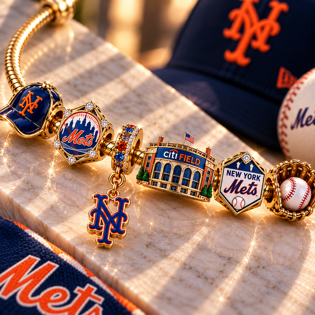 NYM Gold Charm Bracelet Set NHVH