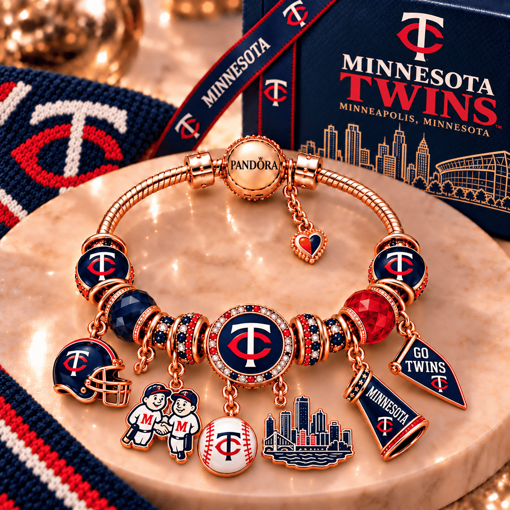 MNST Gold Charm Bracelet Set PNPA