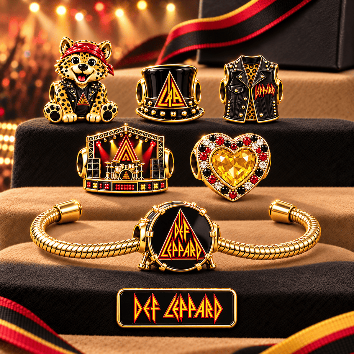 DLPR Gold Charm Set PNPA