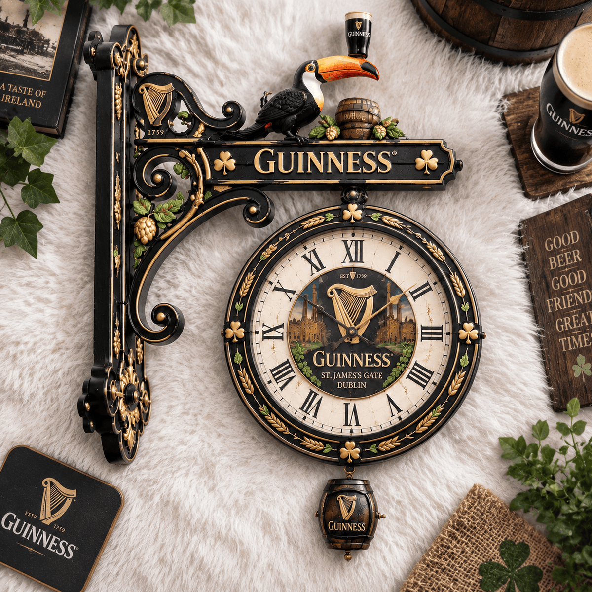 GNS Premium Illuminating Collector Wall Clock LNTH