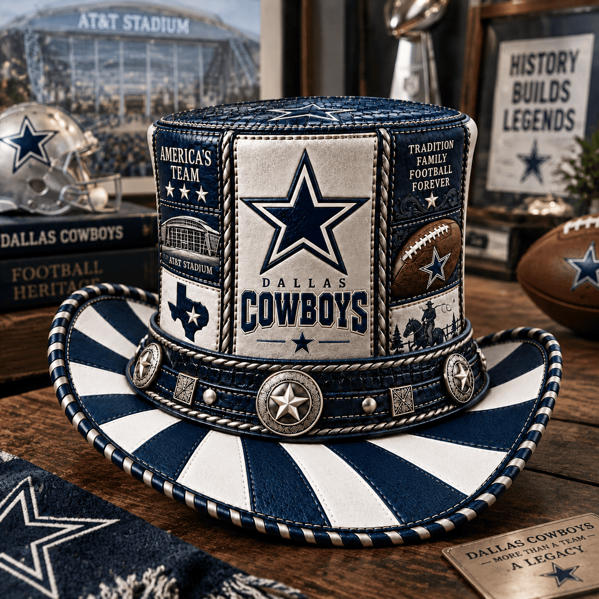 DLCB Premium Leather Top Hat PDL