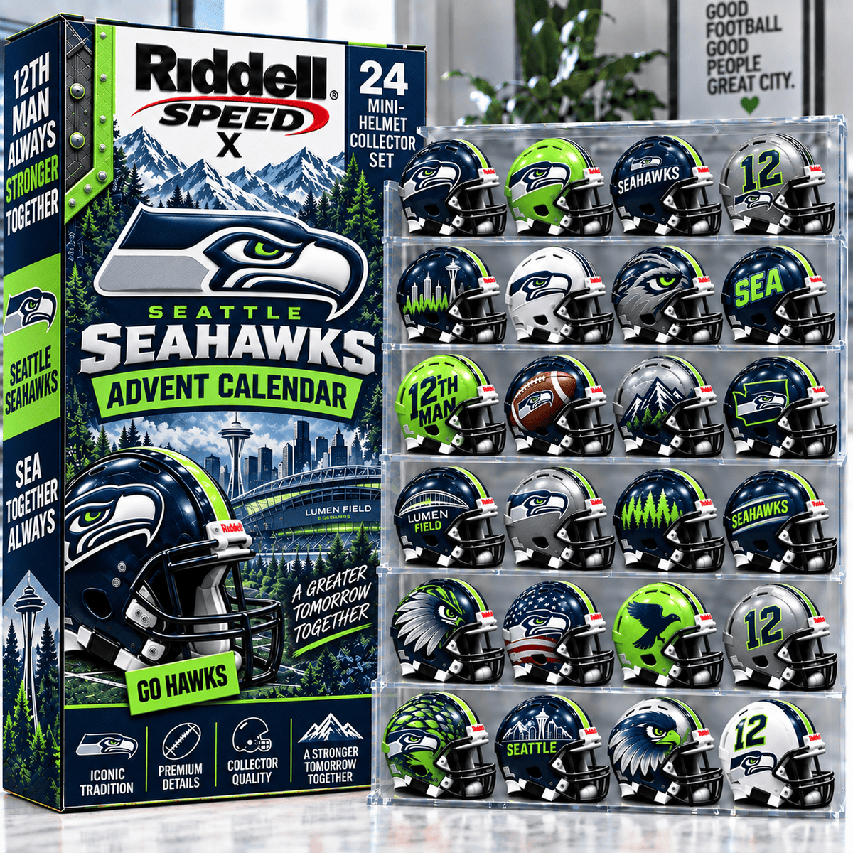 Premium STSH Mini Helmet Advent Calendar PDL