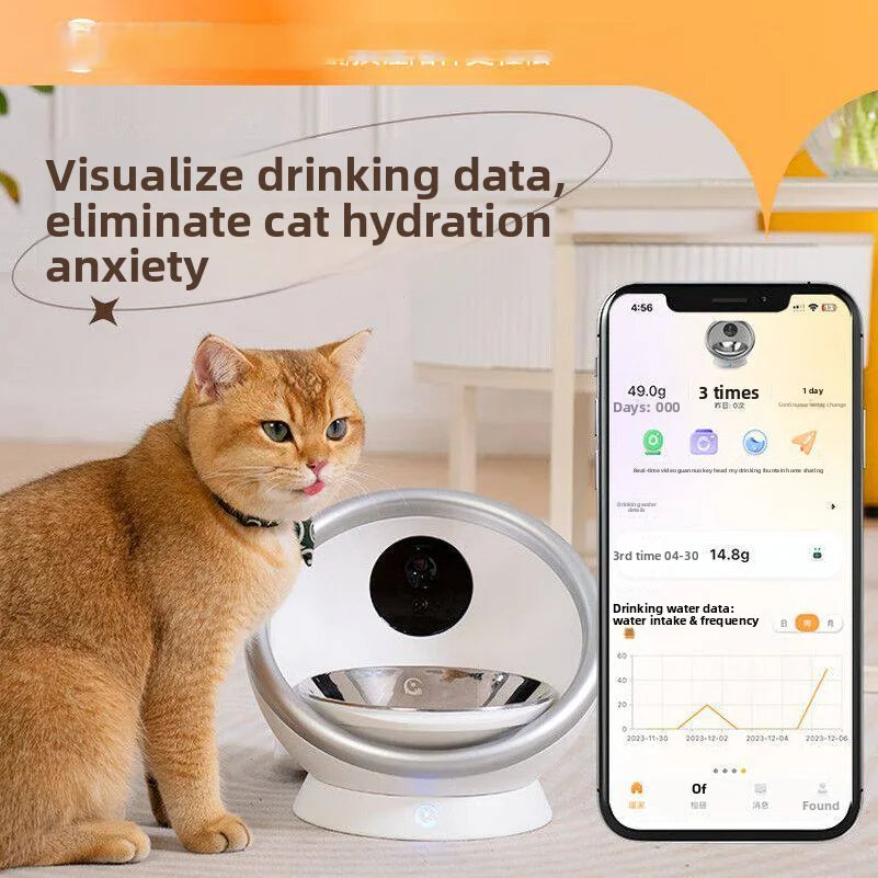 induction - Intelligent automatic induction water feeder - Timing induction cat and dog drinking bowl - Ultra
